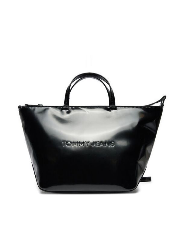 Tommy Jeans Tommy Jeans Ročna torba Tjw Ess Must Mini Tote Seasonal AW0AW16268 Črna