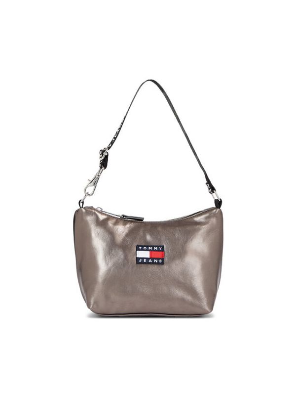 Tommy Jeans Tommy Jeans Ročna torba Tjw Heritage Shoulder Bag Metal AW0AW15436 Siva