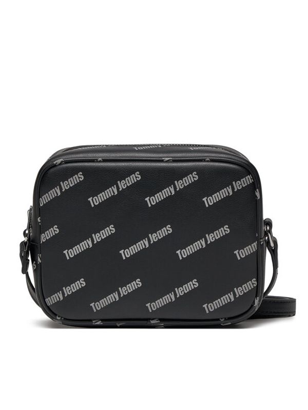 Tommy Jeans Tommy Jeans Ročna torba Tjw Must Camera Bag Aov Print AW0AW15645 Črna