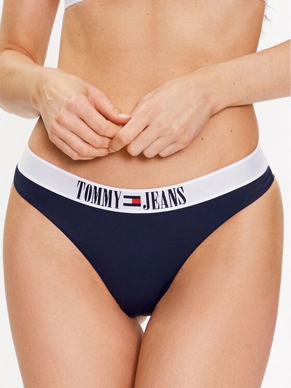 Tommy Jeans Tommy Jeans Spodnji del bikini UW0UW04451 Mornarsko modra