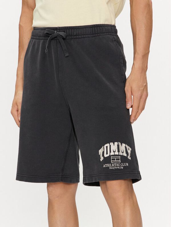 Tommy Jeans Tommy Jeans Športne kratke hlače Athletic Bball DM0DM18799 Črna Relaxed Fit