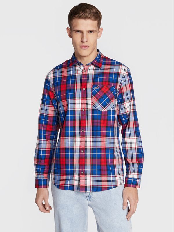 Tommy Jeans Tommy Jeans Srajca Check Flannel DM0DM15114 Pisana Classic Fit