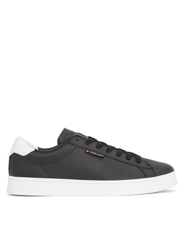 Tommy Jeans Tommy Jeans Superge Tjm Leather Low Cupsole EM0EM01374 Črna