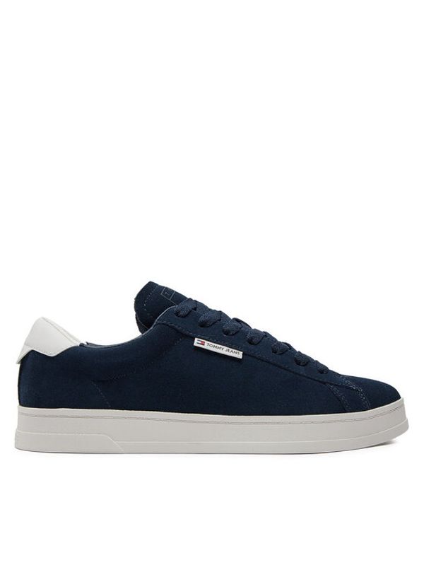 Tommy Jeans Tommy Jeans Superge Tjm Leather Low Cupsole Suede EM0EM01375 Mornarsko modra