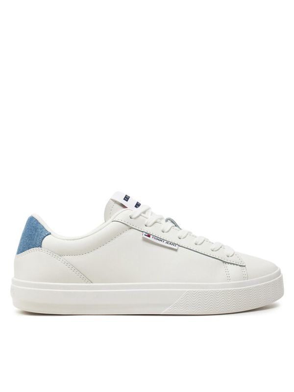 Tommy Jeans Tommy Jeans Superge Tjw Cupsole Sneaker Denim EN0EN02652 Écru