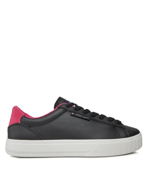 Tommy Jeans Tommy Jeans Superge Tjw Cupsole Sneaker Ess EN0EN02508 Črna