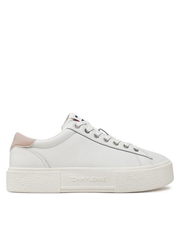 Tommy Jeans Tommy Jeans Superge Tjw Foxing Flatform Sneaker EN0EN02567 Écru