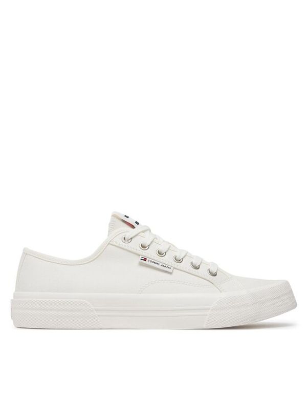 Tommy Jeans Tommy Jeans Tenis superge EM0EM01365 Bela