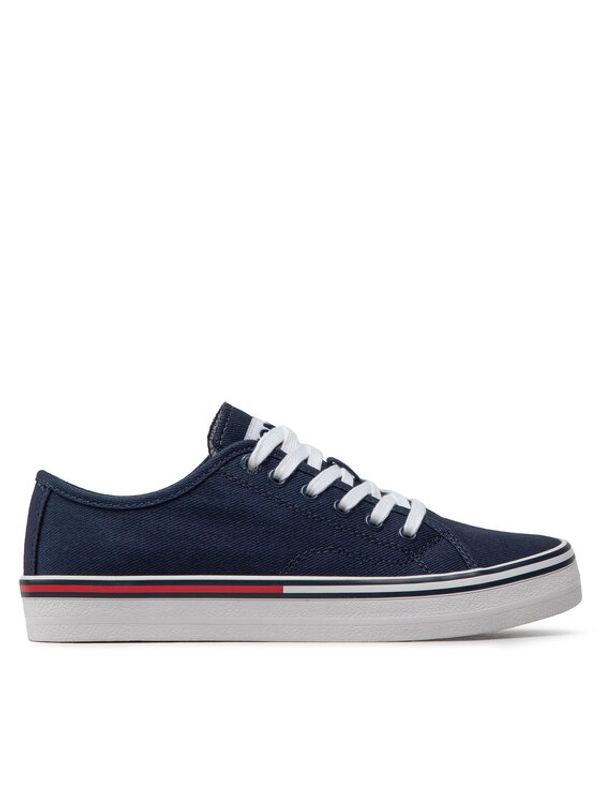 Tommy Jeans Tommy Jeans Tenis superge Essential Low EN0EN01796 Mornarsko modra