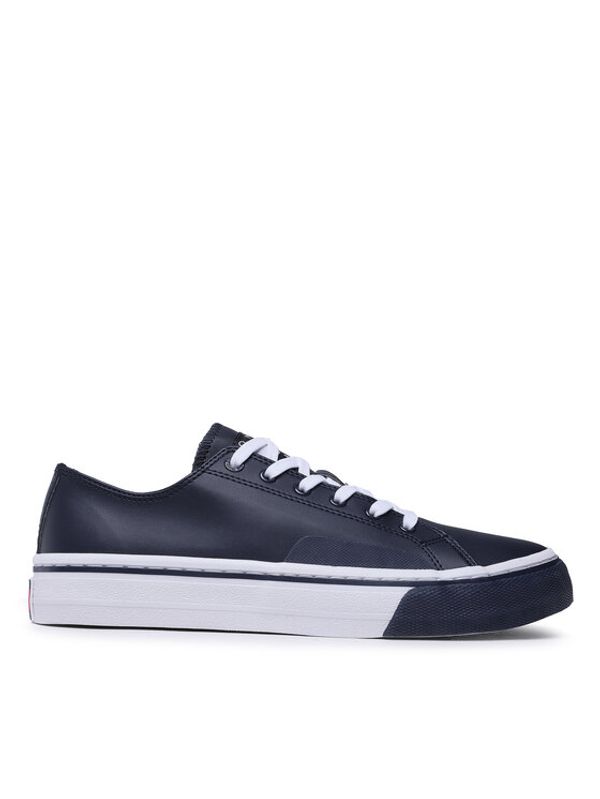 Tommy Jeans Tommy Jeans Tenis superge Lace Vulc Ess EM0EM01047 Mornarsko modra