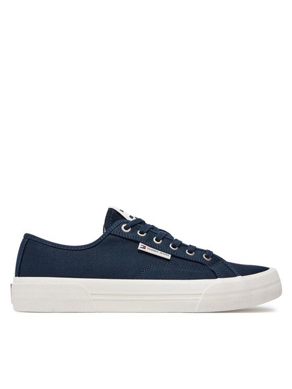 Tommy Jeans Tommy Jeans Tenis superge Tjm Lace Up Canvas Color EM0EM01365 Mornarsko modra