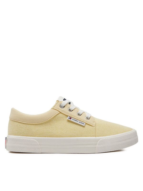 Tommy Jeans Tommy Jeans Tenis superge Tjw Vulc Skate Derby EN0EN02494 Rumena