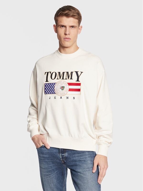 Tommy Jeans Tommy Jeans Jopa Luxe DM0DM15717 Bela Regular Fit