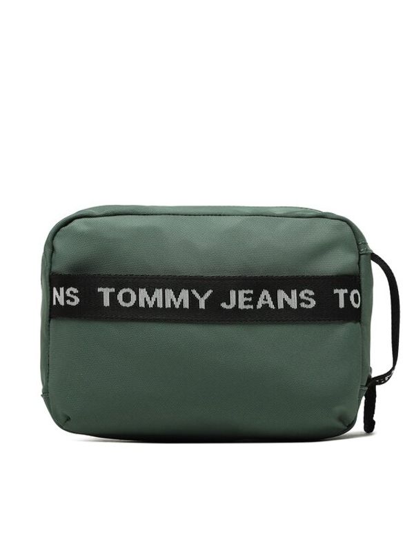 Tommy Jeans Tommy Jeans Kozmetični kovček Tjm Essential Nylon Washbag AM0AM11222 Zelena