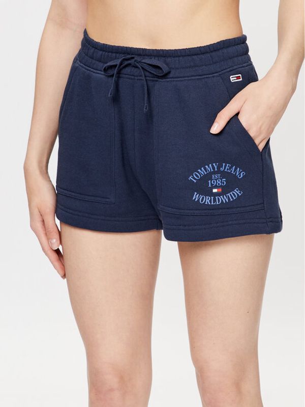 Tommy Jeans Tommy Jeans Športne kratke hlače DW0DW15870 Mornarsko modra Relaxed Fit
