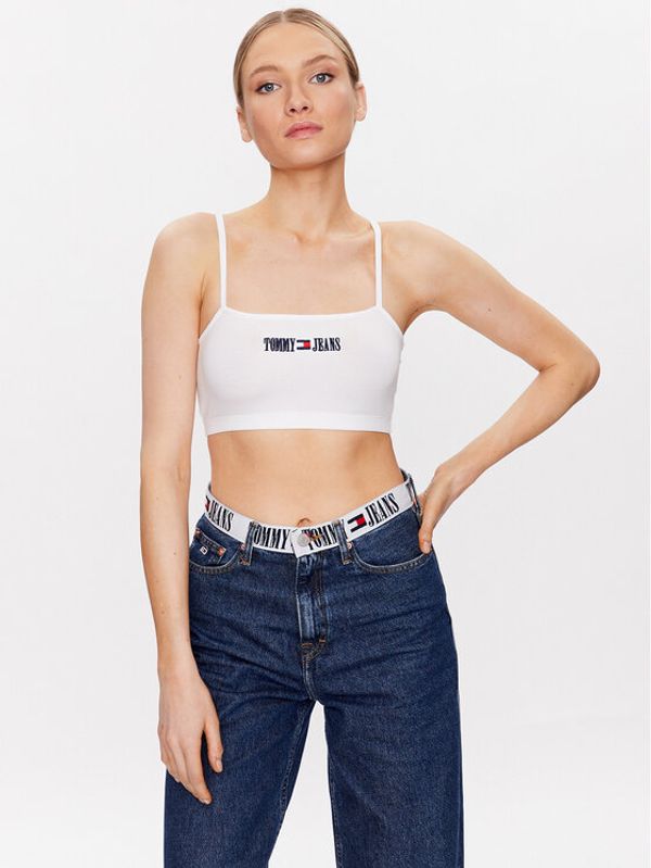 Tommy Jeans Tommy Jeans Top DW0DW15458 Bela Cropped Fit