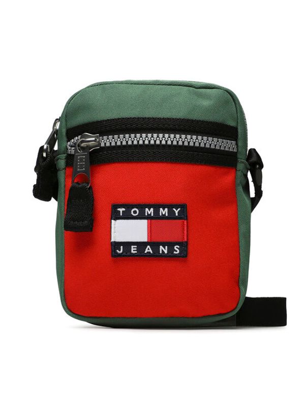 Tommy Jeans Tommy Jeans Torbica za okrog pasu Tjm Heritage Reporter AM0AM11159 Zelena