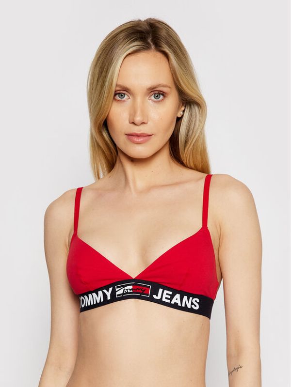 Tommy Jeans Tommy Jeans Trikotni nedrček UW0UW02721 Rdeča