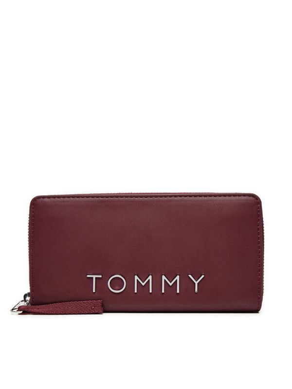 Tommy Jeans Tommy Jeans Velika ženska denarnica AW0AW16485 Bordo rdeča