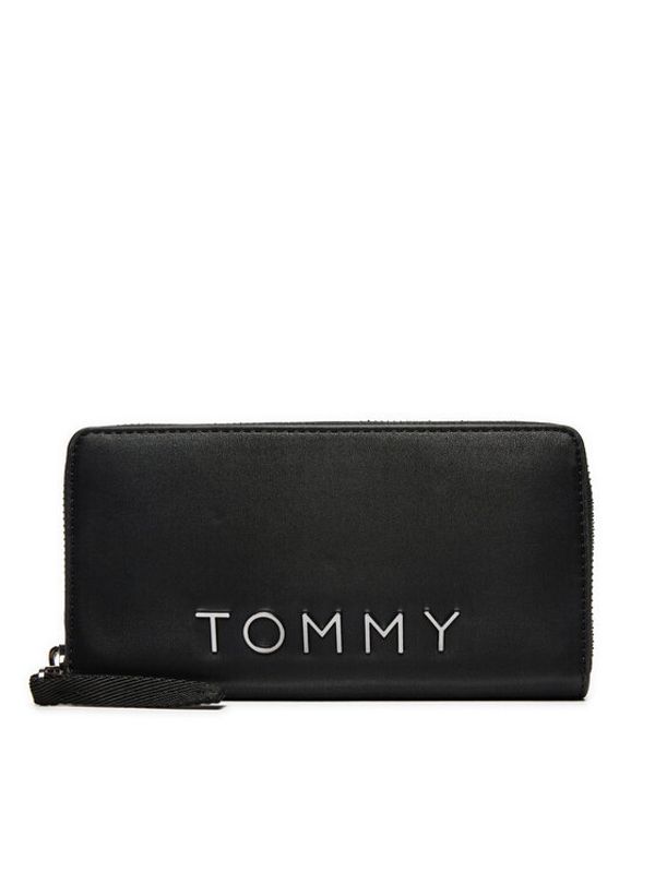 Tommy Jeans Tommy Jeans Velika ženska denarnica AW0AW16485 Črna