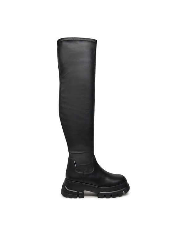 Tommy Jeans Tommy Jeans Zimski škornji Tjw Lightweight Otk Boot EN0EN02634 Črna