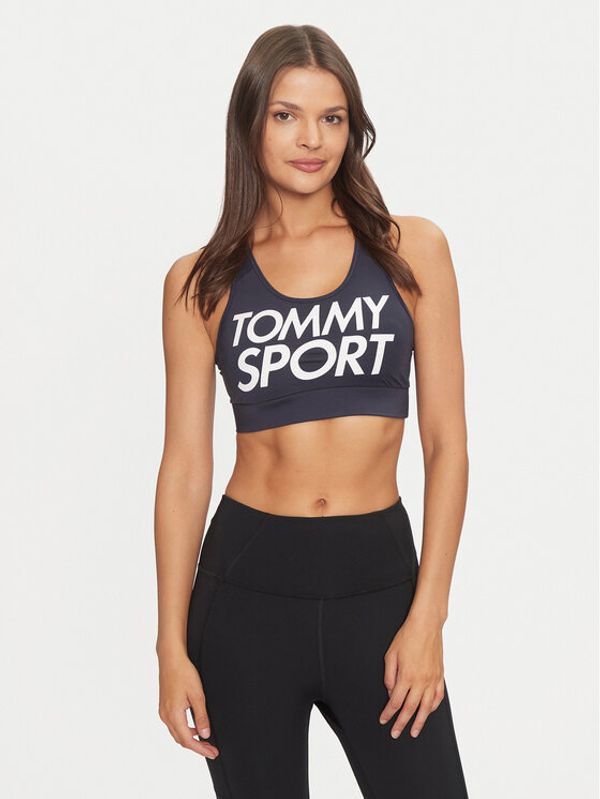 Tommy Sport Tommy Sport Top nedrček Sports Bra Logo Medium S105100070 Mornarsko modra