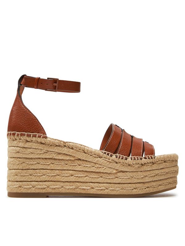 Tory Burch Tory Burch Espadrile Ines 154464 Rjava