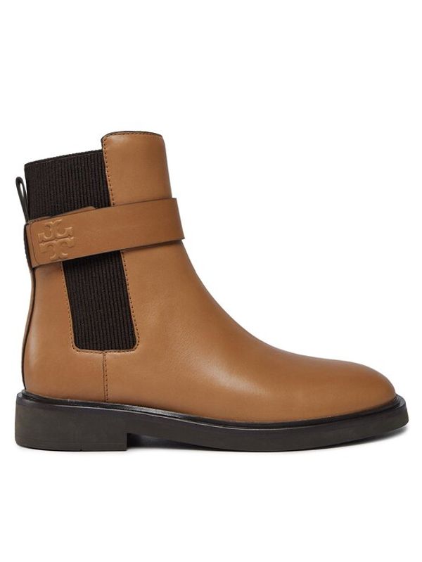 Tory Burch Tory Burch Gležnjarji Chelsea Double T Chelsea Boot 152831 Bež