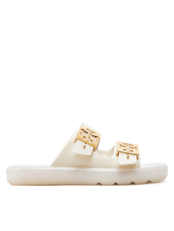 Tory Burch Tory Burch Natikači Buckle Bubble Jelly 149718 Bež