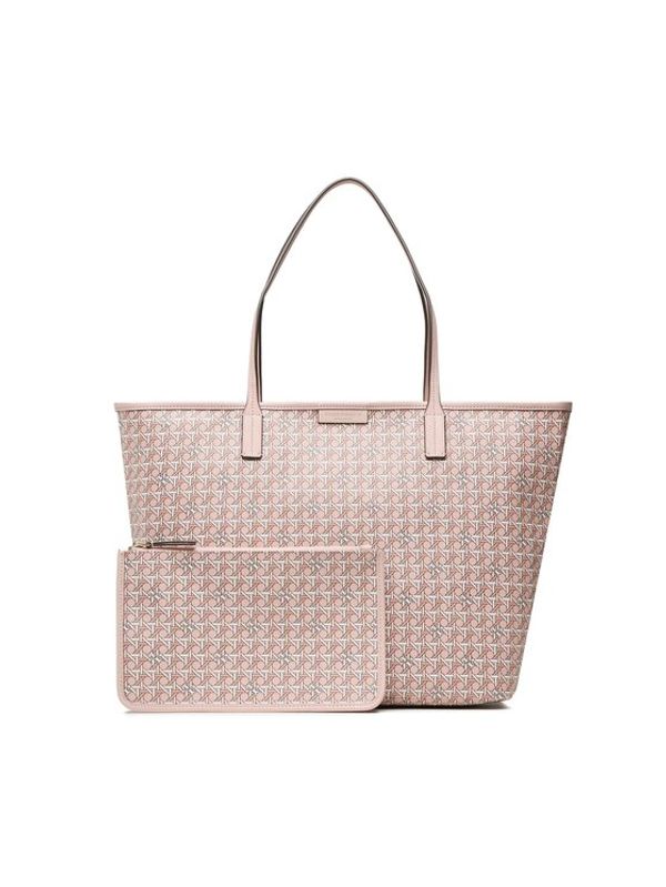 Tory Burch Tory Burch Ročna torba Basketweave Tote 145634 Roza