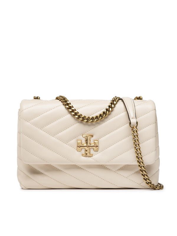 Tory Burch Tory Burch Ročna torba Kira Chevron Small 90452 Bež