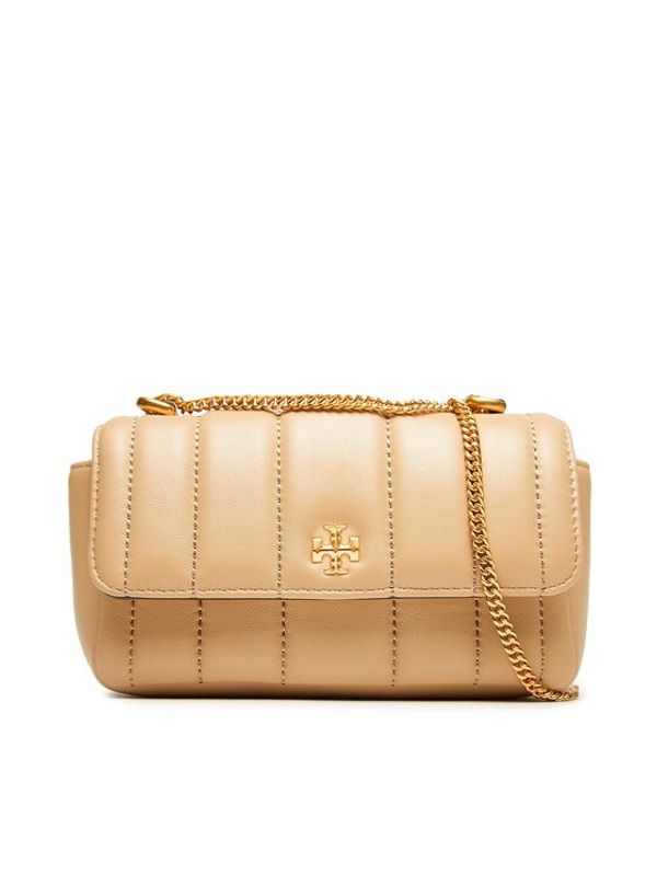 Tory Burch Tory Burch Ročna torba Kira Mini Flap Bag 142567 Rjava