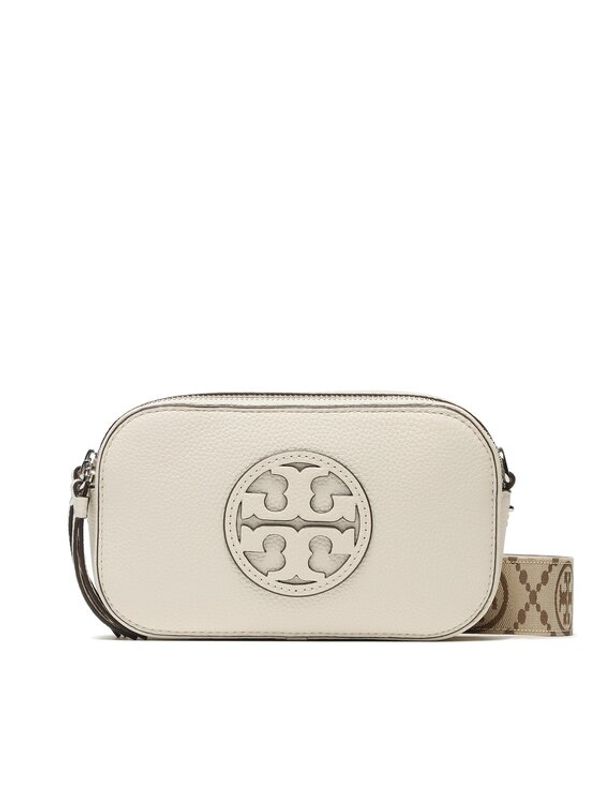 Tory Burch Tory Burch Ročna torba Miller Mini Crossbody Bag 150153 Écru