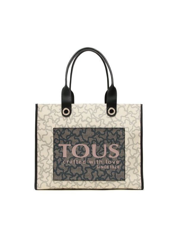 TOUS TOUS Ročna torba Shopping Xl. Amaya K Icon 2001514159 Bež