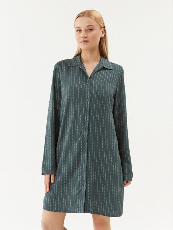 Triumph Triumph Nočna srajca Boyfriend Fit NDW 10216546 Zelena