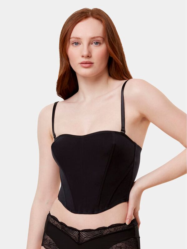 Triumph Triumph Steznik Triumph Signature Sheer Corset Bra 10216647 Črna