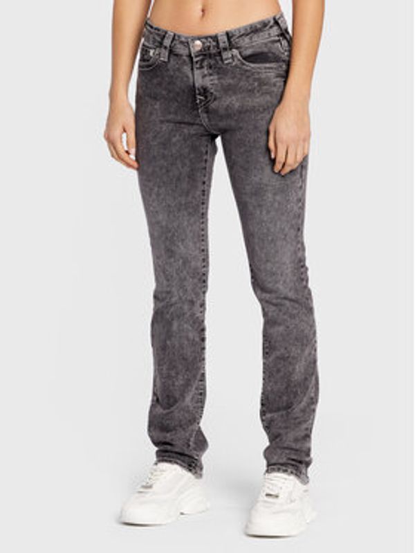 True Religion True Religion Jeans hlače Billie 205692 Siva Straight Fit