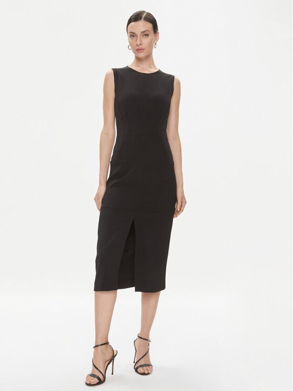 Trussardi Trussardi Vsakodnevna obleka 56D00743 Črna Regular Fit