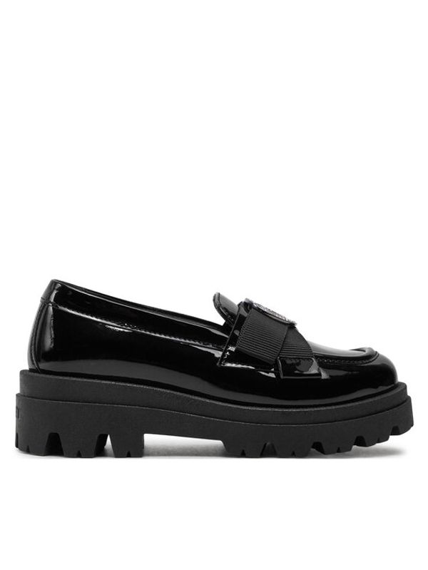 TWINSET TWINSET Loaferke Moccassino 242GCJ022 M Črna