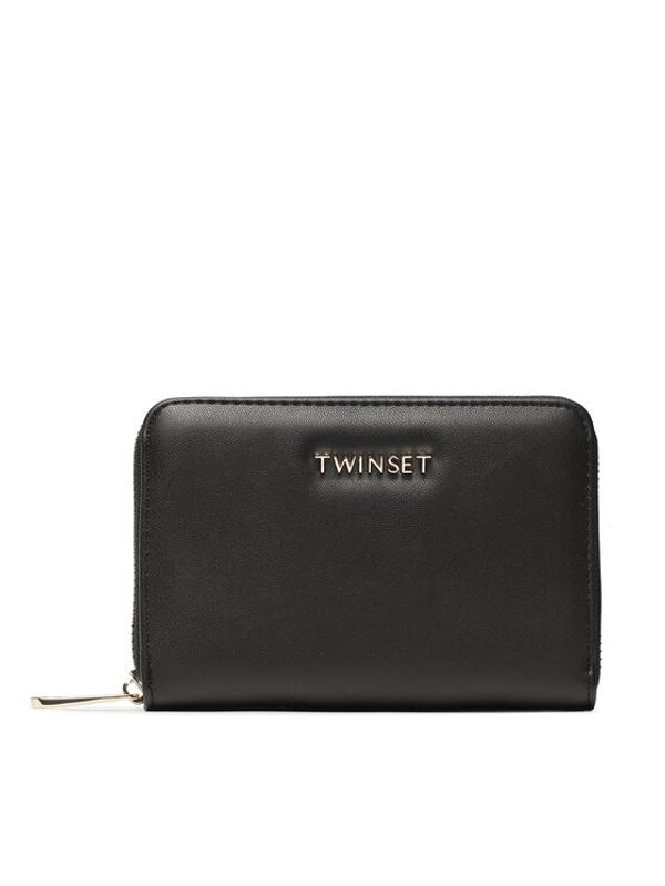 TWINSET TWINSET Velika ženska denarnica 231TD8431 Črna