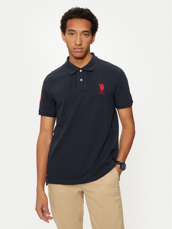 U.S. Polo Assn. U.S. Polo Assn. Polo majica MUP3313 Mornarsko modra Regular Fit