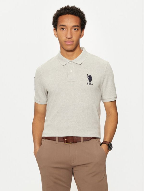 U.S. Polo Assn. U.S. Polo Assn. Polo majica MUP3313 Siva Regular Fit