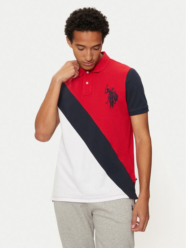 U.S. Polo Assn. U.S. Polo Assn. Polo majica MUP3628 Pisana Regular Fit