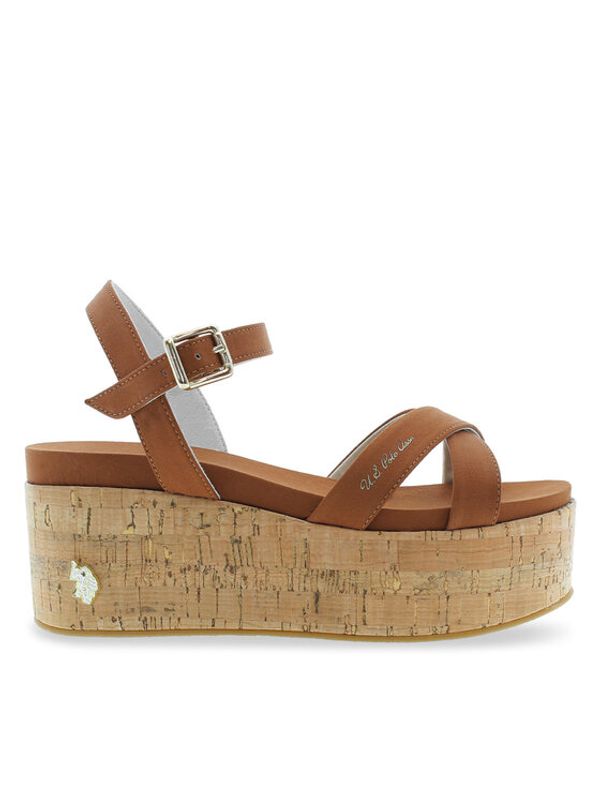 U.S. Polo Assn. U.S. Polo Assn. Sandali Loren LOREN002 Rjava