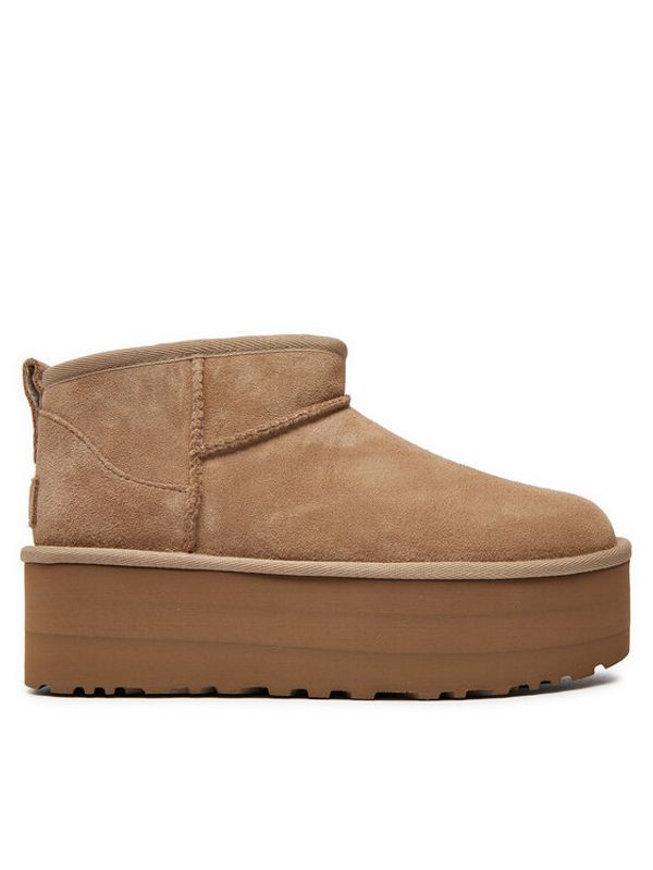 Ugg Ugg Čevlji Classic Ultra Mini Platform 1135092 Bež