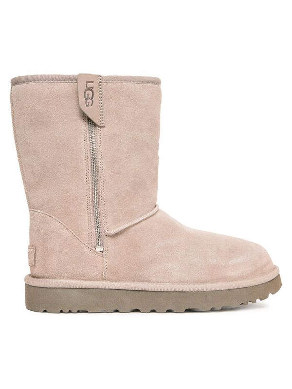 Ugg Ugg Škornji za sneg W Classic Short Bailey Zip 1144043 Siva