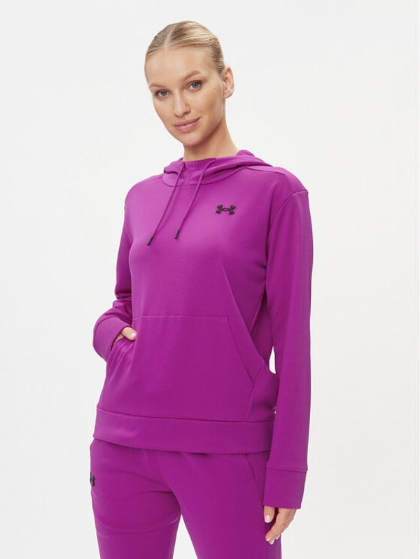 Under Armour Under Armour Jopa Armour Fleece Hoodie 1373055 Roza Loose Fit
