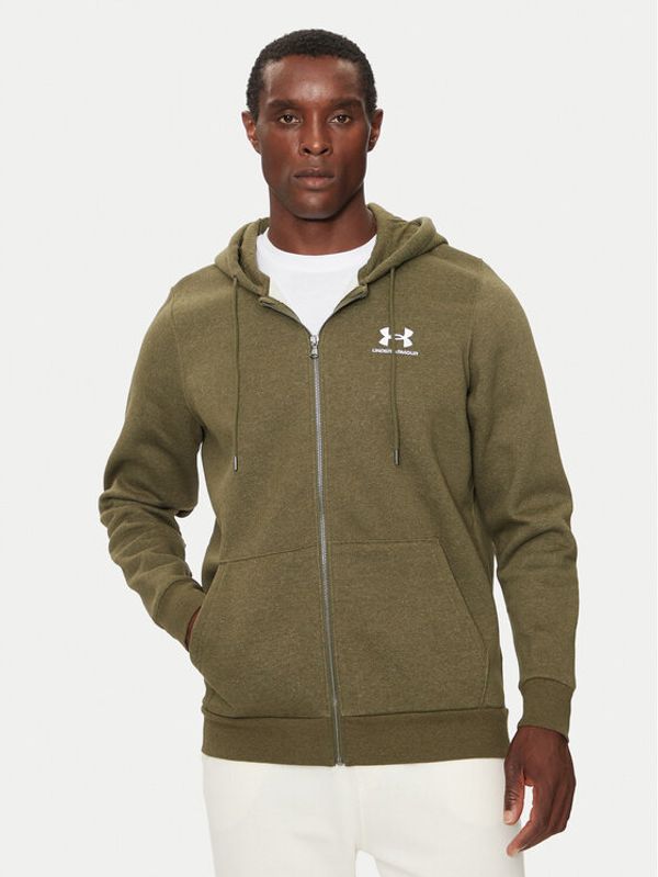 Under Armour Under Armour Jopa Essential Fleece 1373881 Zelena Regular Fit