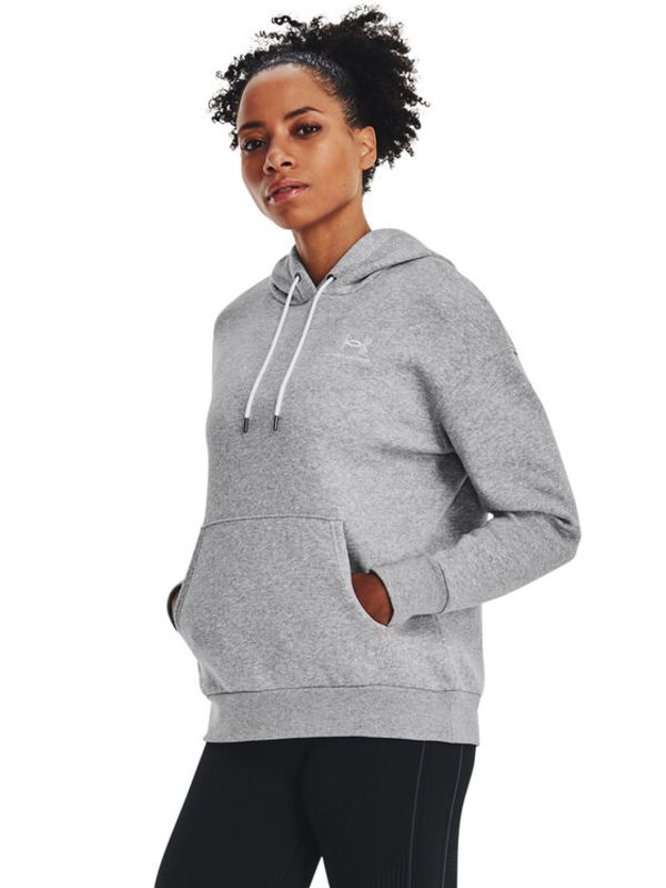 Under Armour Under Armour Jopa Essential Fleece Hoodie 1373033 Siva Regular Fit