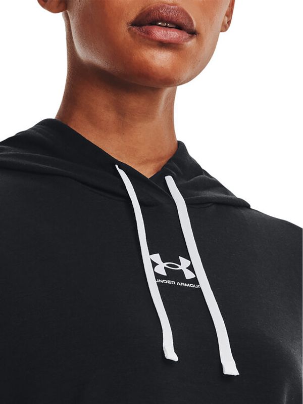 Under Armour Under Armour Jopa Rival Terry Hoodie 1369855 Črna Regular Fit